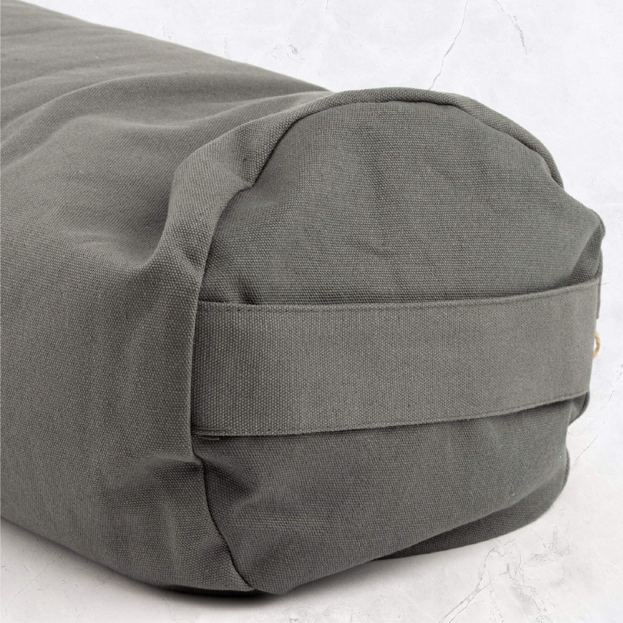 Myga Buckwheat Support Bolster Pillow - Grey 4/8
