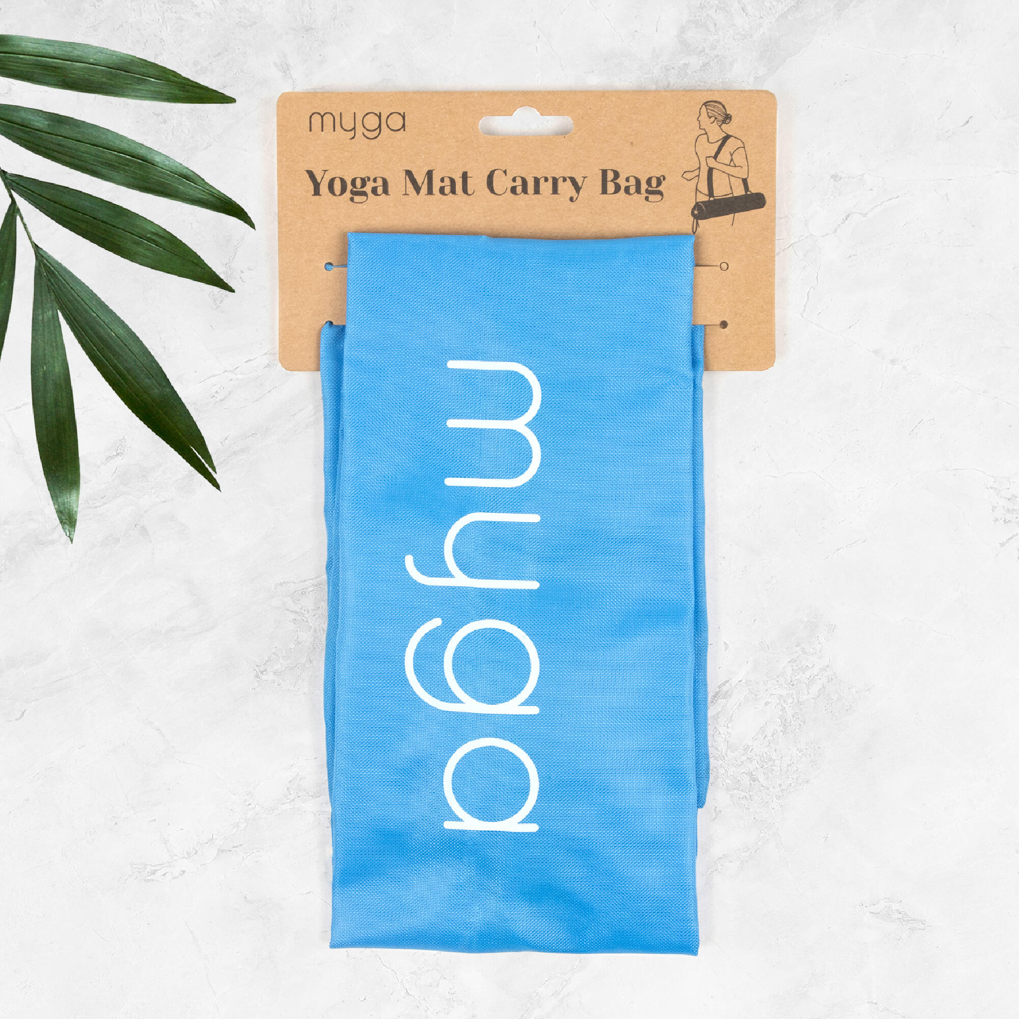 Myga Yoga Mat Carry Bag - Pink MYGA - Decathlon