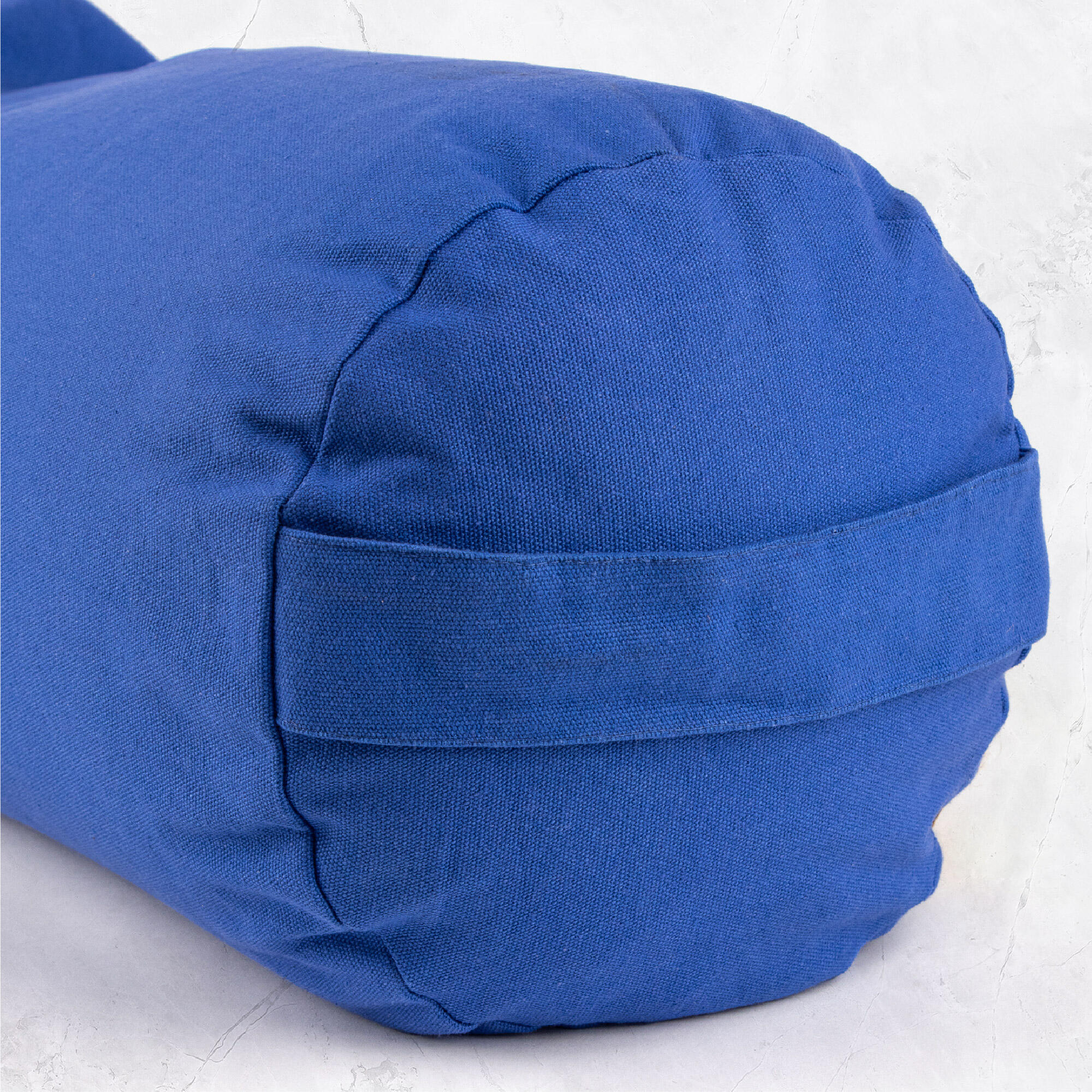 Myga Buckwheat Support Bolster Pillow - Blue 4/8