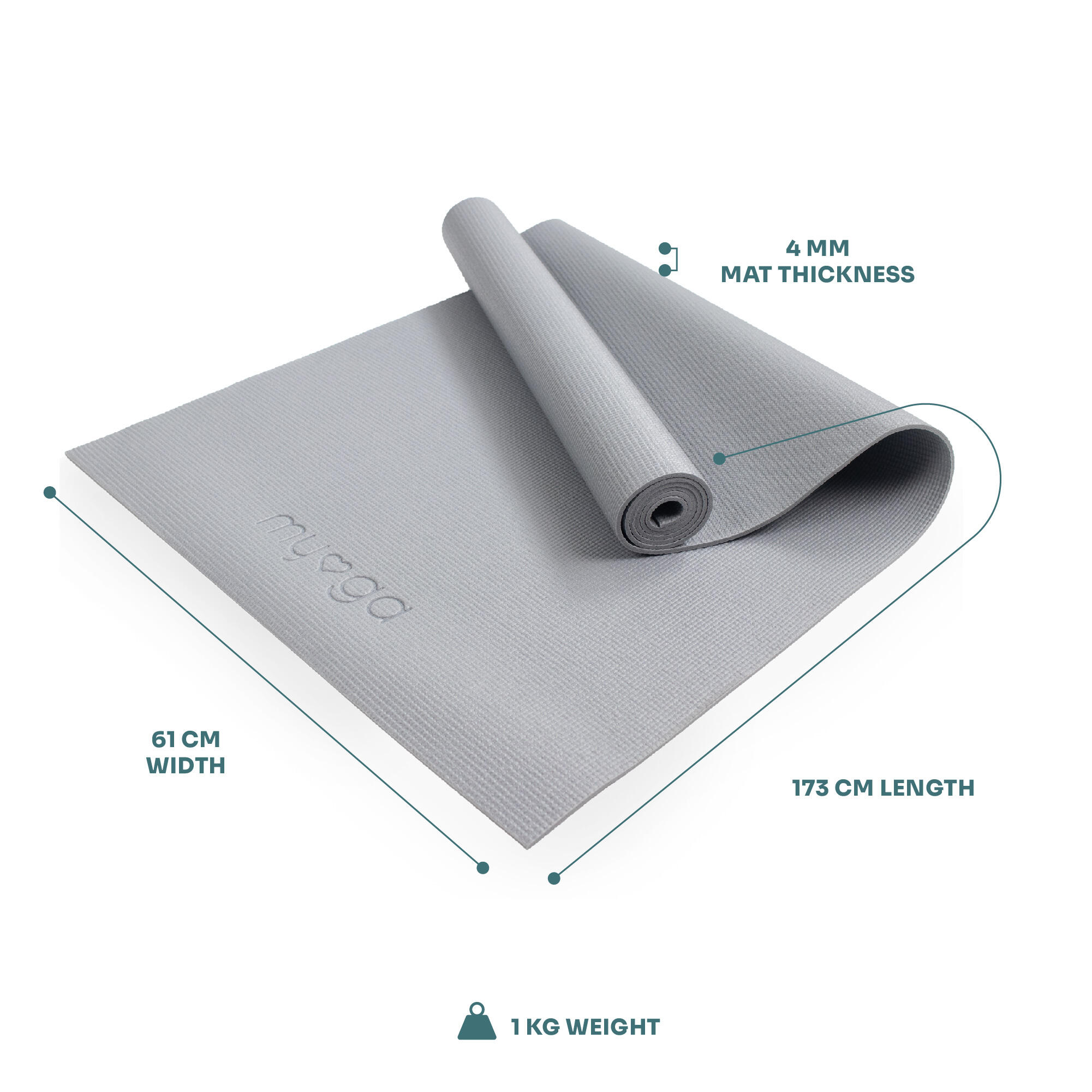 Myga Entry Level Yoga Mat 5/7