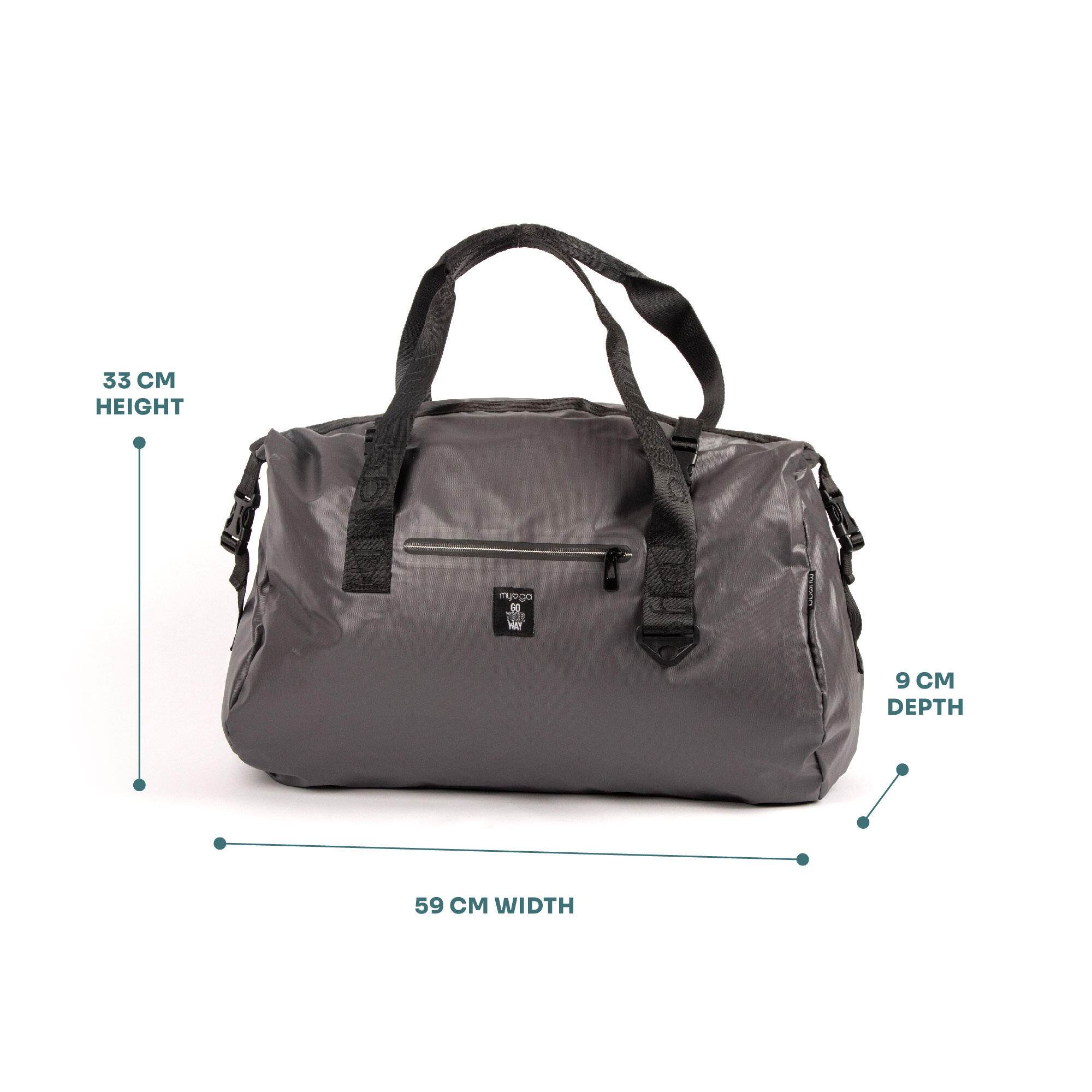Myga Vegan Messenger Yoga Bag 6/8