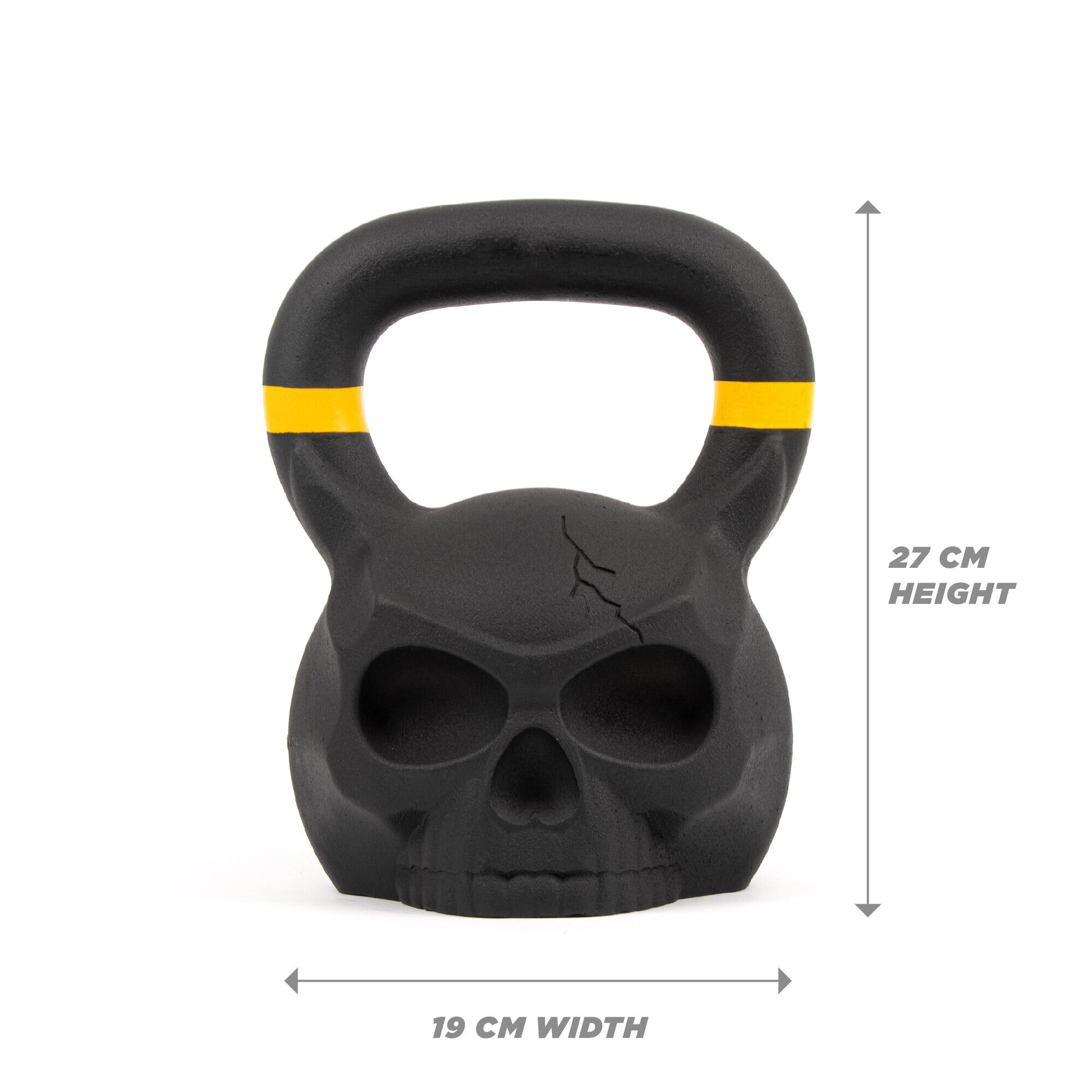 Phoenix CAST IRON SKULL KETTLEBELL - 12KG 6/8