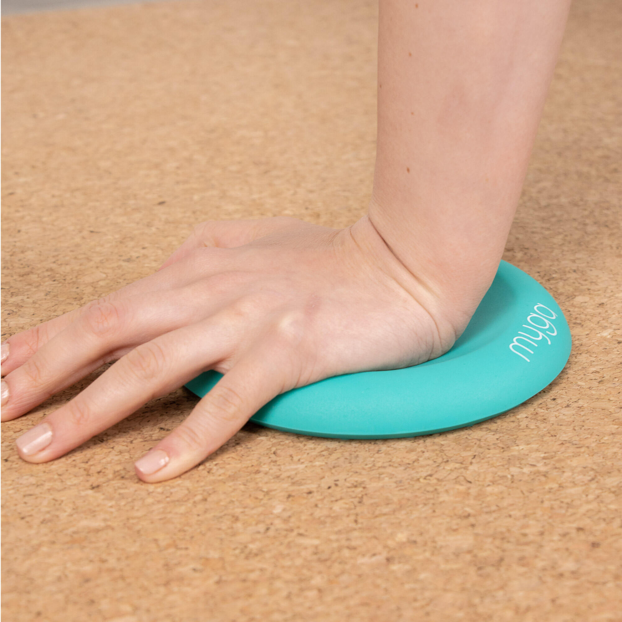 Yoga Support Pad für Knie und Handgelenke - Türkis - 2er Set 2/7