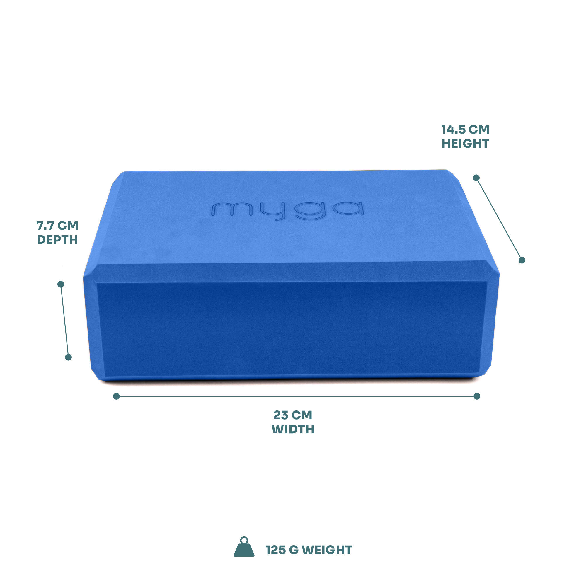 Pěnový blok Myga Yoga 6/7