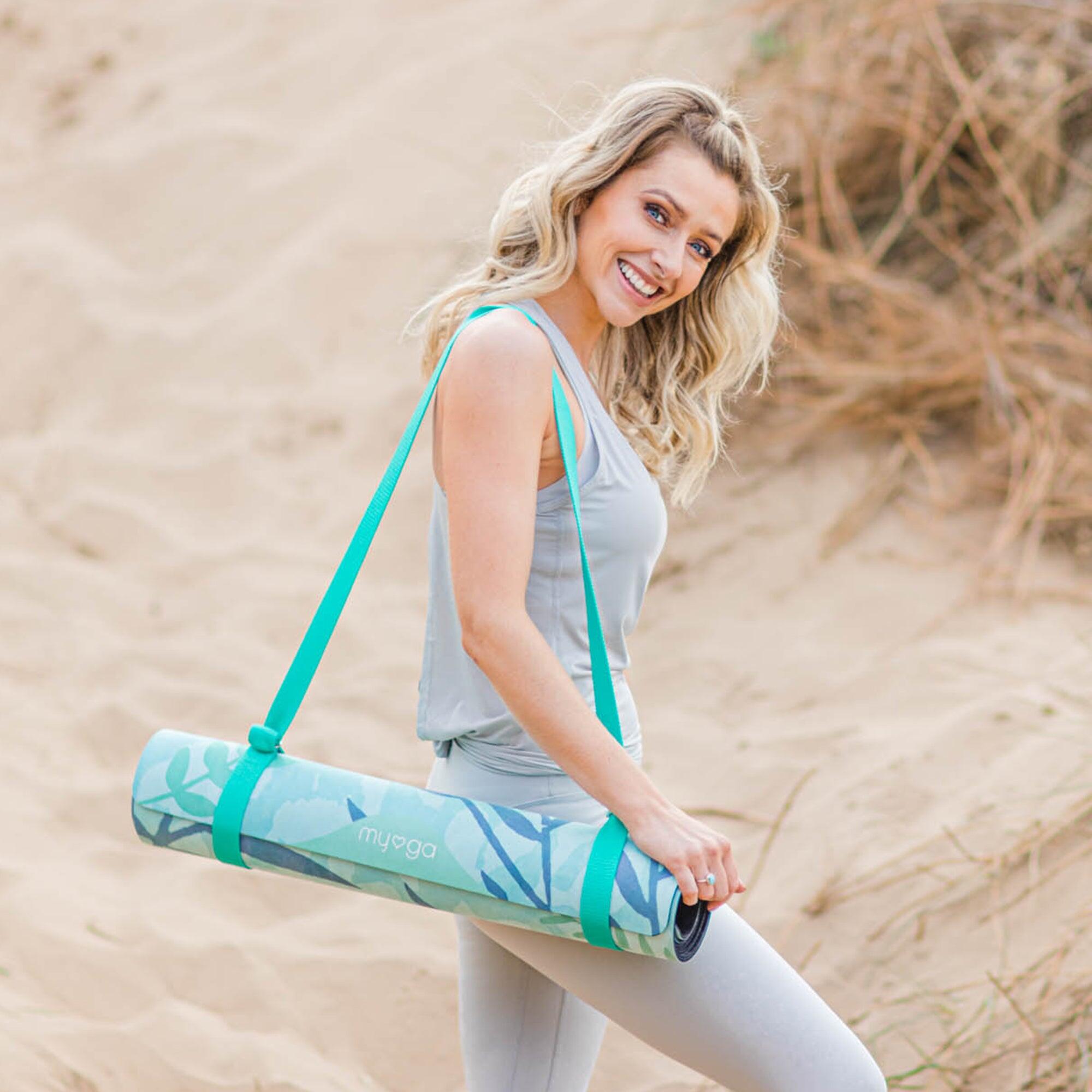 Myga Peacemaker Luxurious Vegan Suede Yoga Mat 3/7