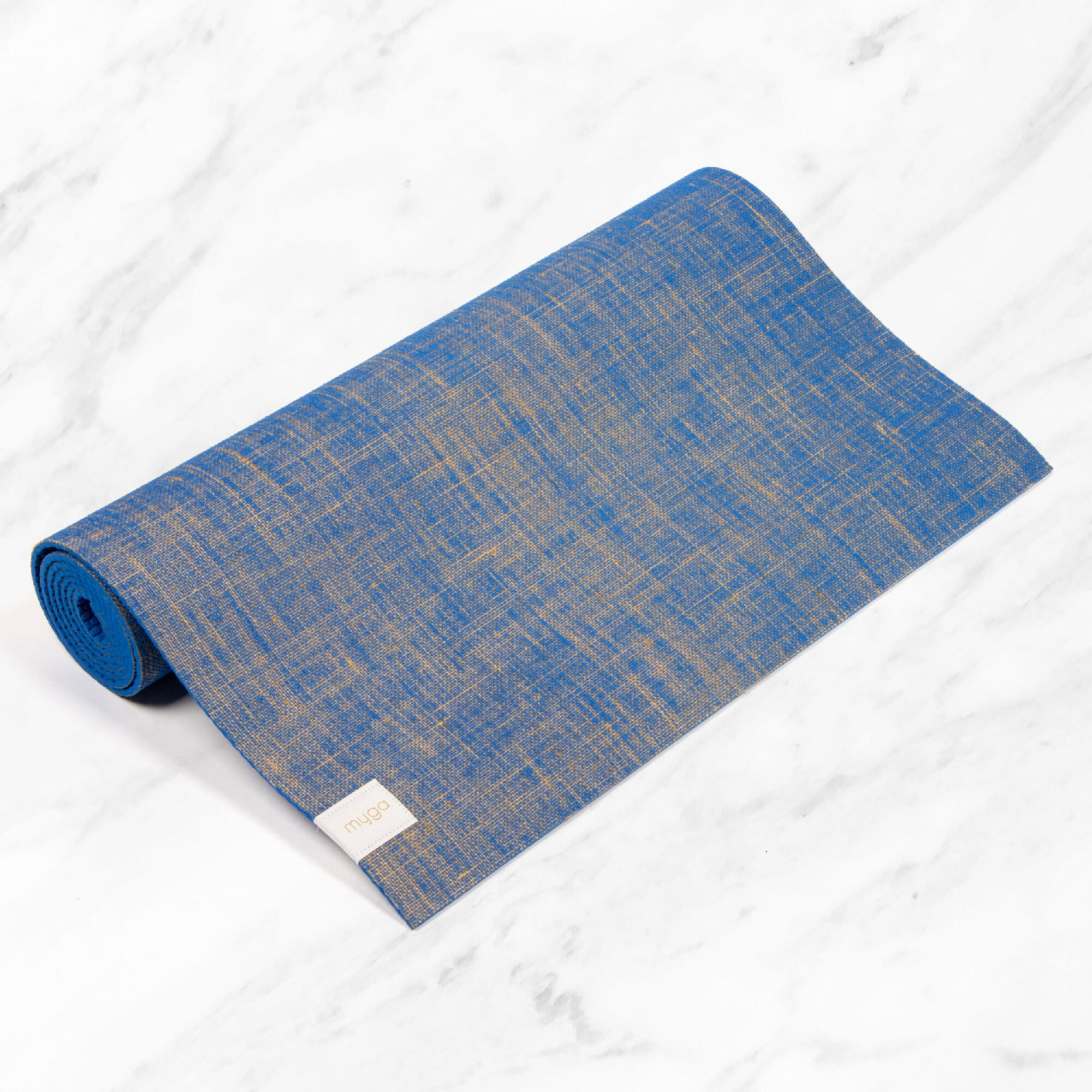 Myga Jute Mat - Blue 4/7