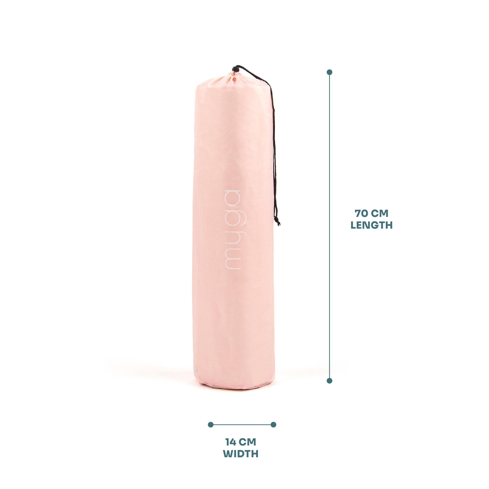 Myga Yoga Mat Carry Bag - Pink 6/7
