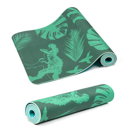 Kinder-Yogamatte Rutschfest Jurassic-Dschungel