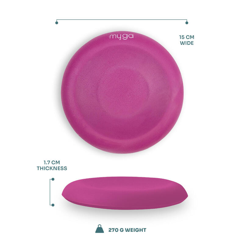 Pair of Yoga Jellies Turquoise MYGA Decathlon