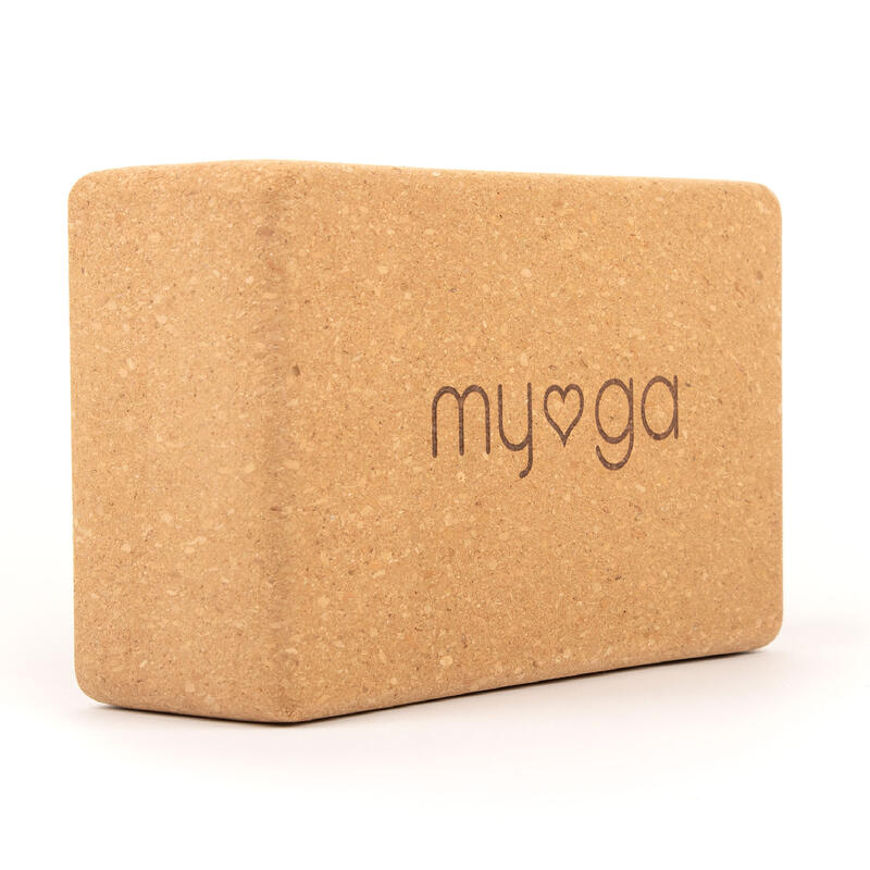 Korkowy klocek do jogi myga Cork Block