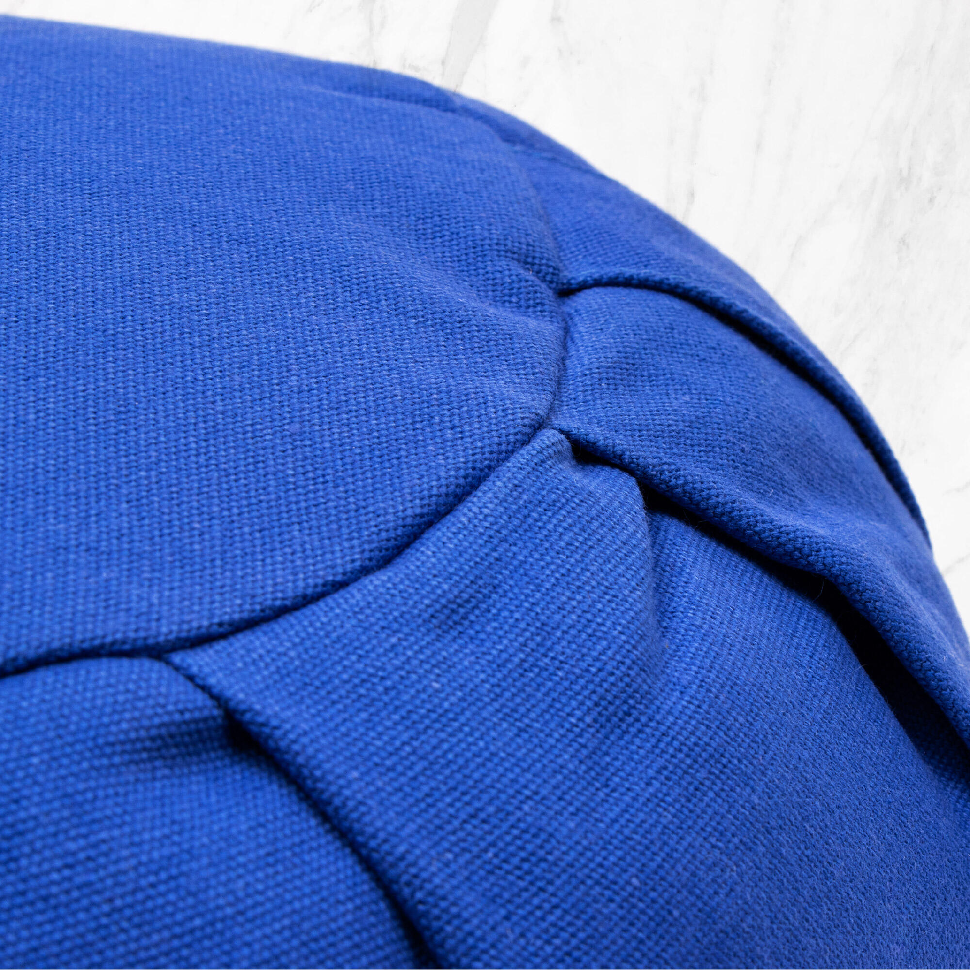 Myga Zafu Meditation Cushion - Blue 5/8