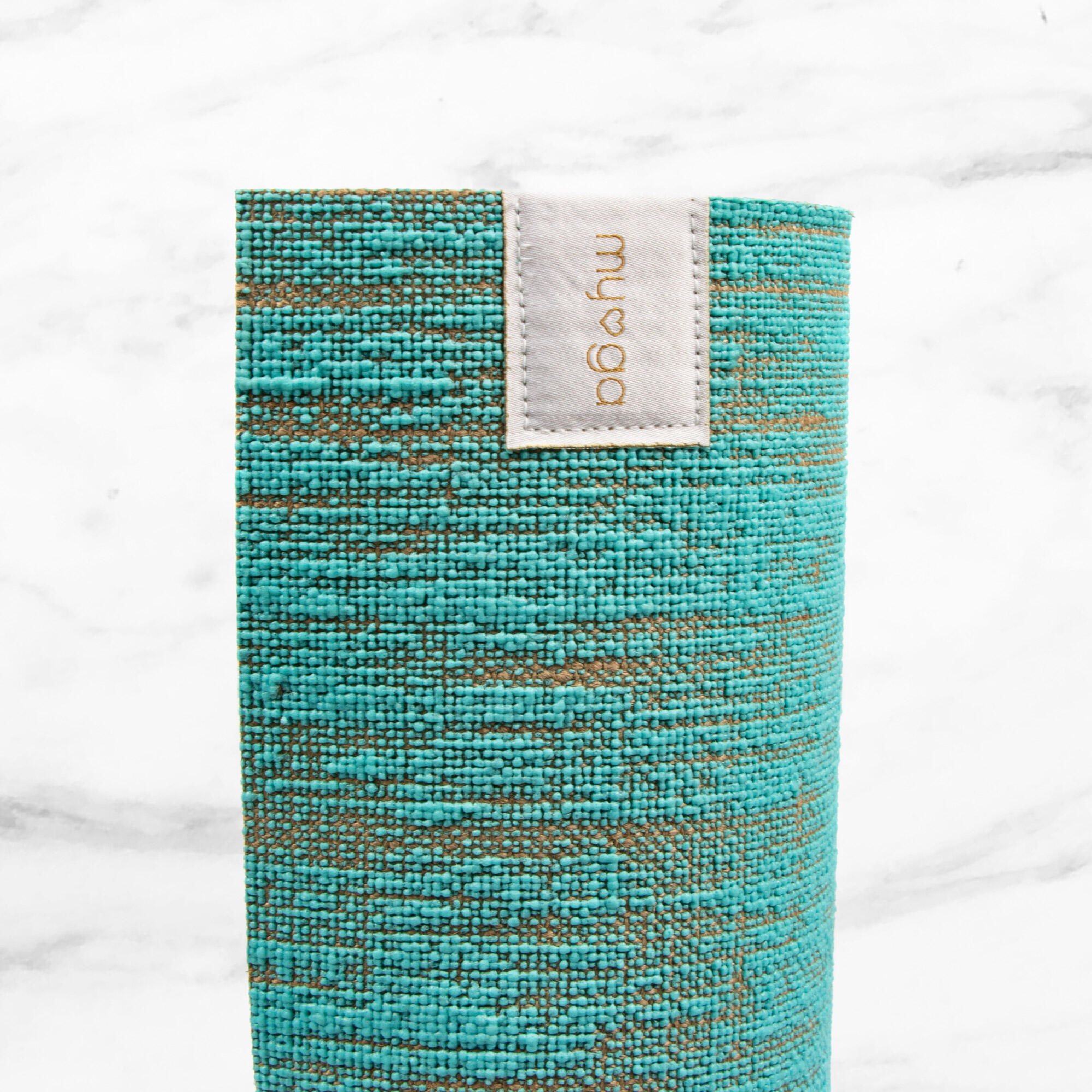 Myga Jute Mat - Aqua 5/7