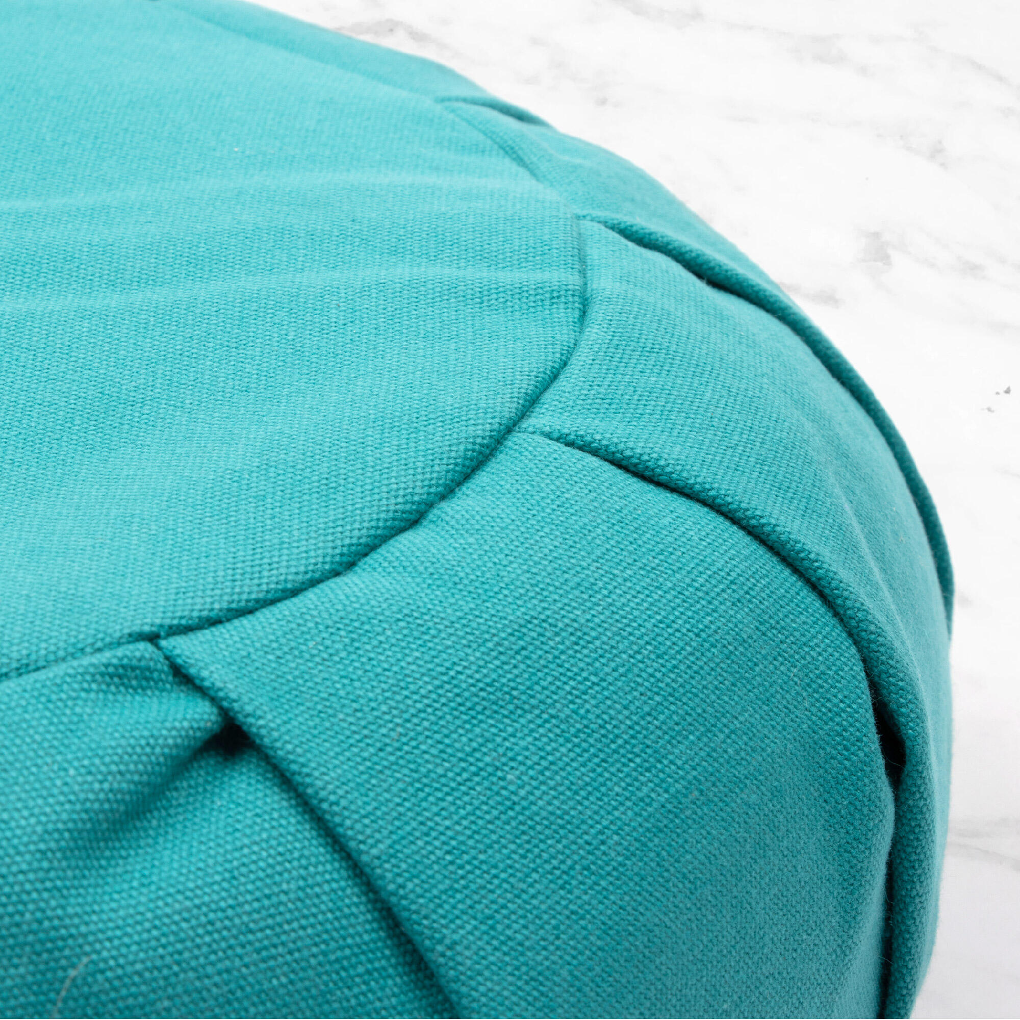Myga Zafu Meditation Cushion - Turquoise 2/7