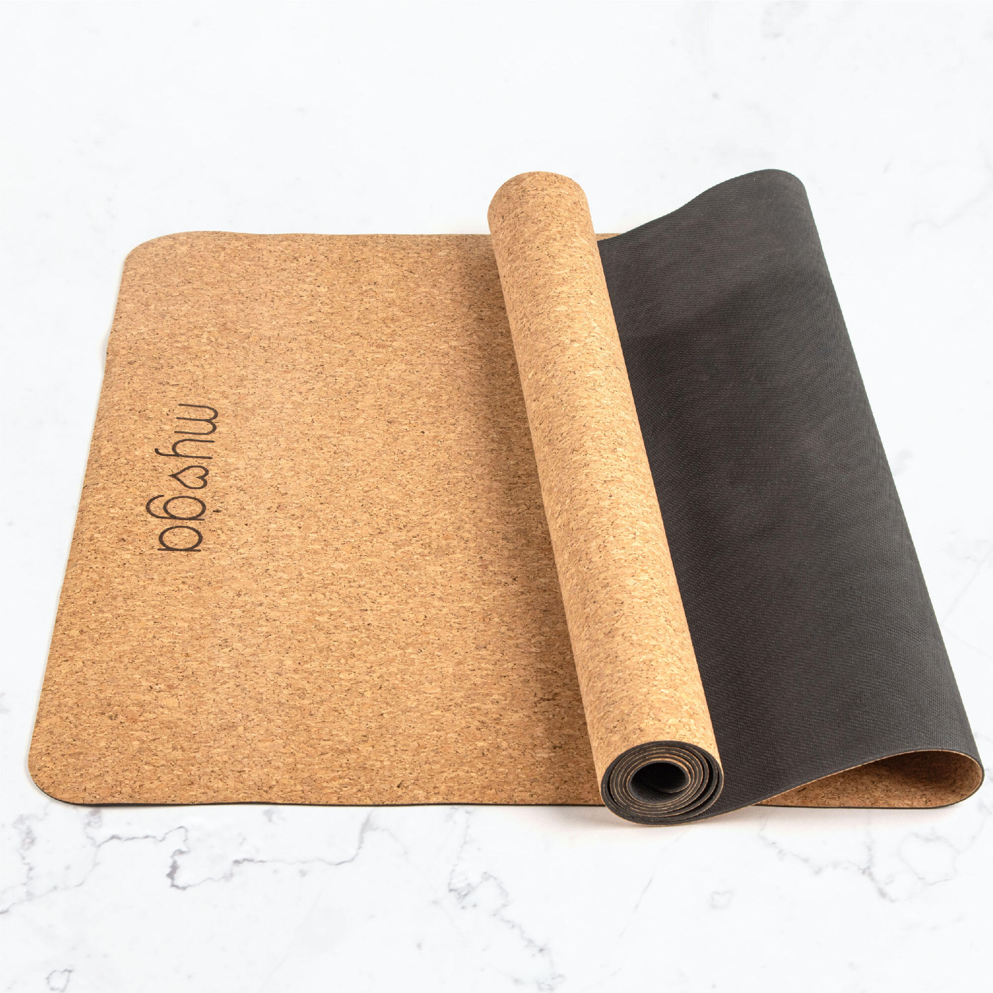Myga Cork/Rubber Yoga Mat 2/8
