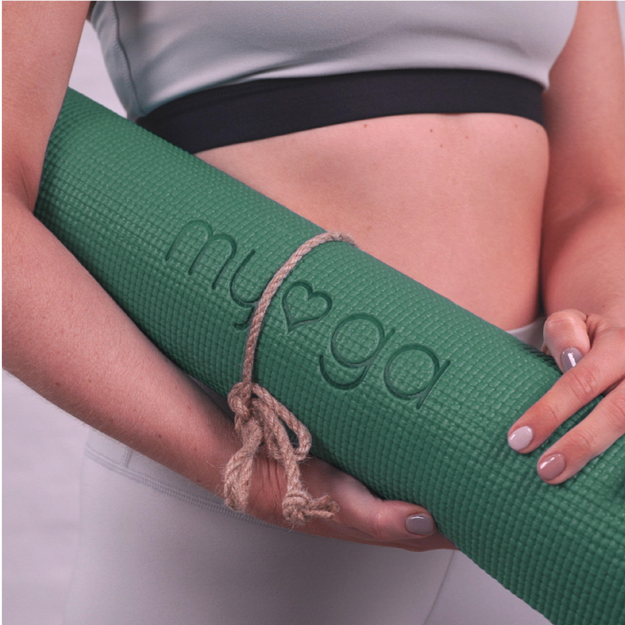 Myga Entry Level Yoga Mat - Green 5/7