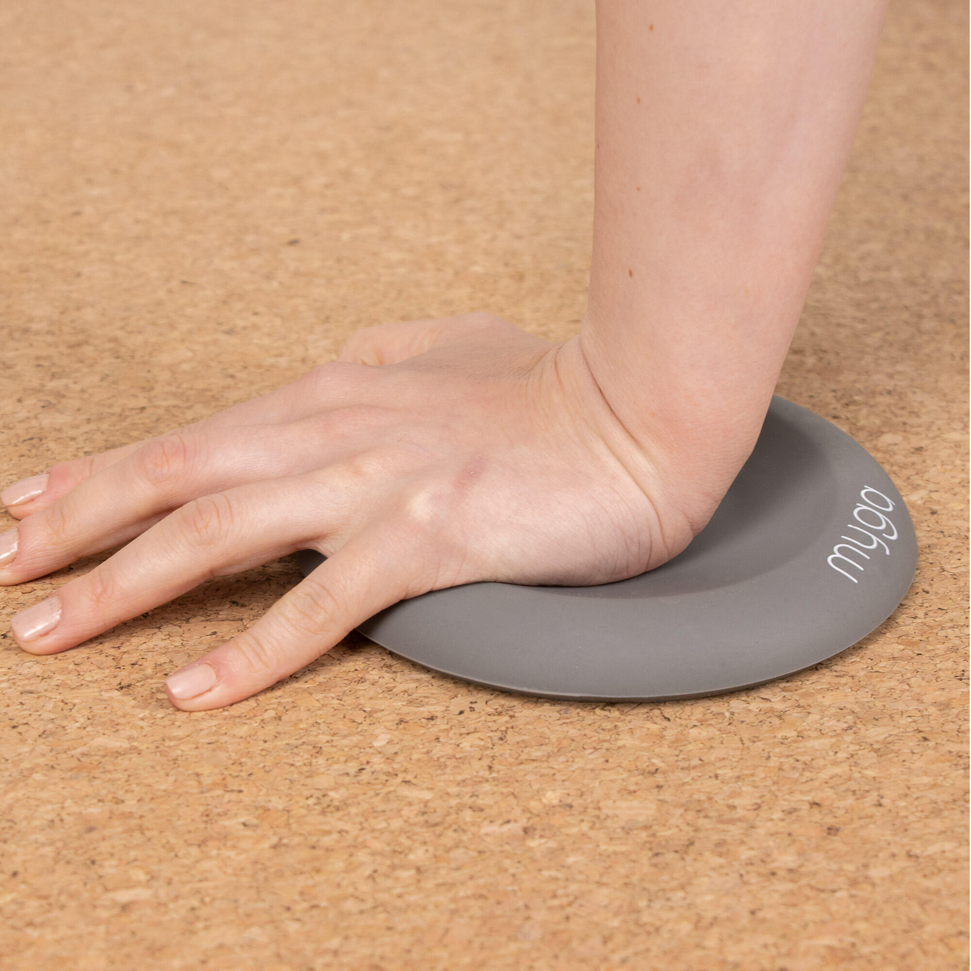 Yoga Support Pad für Knie und Handgelenke - Grau 2/7