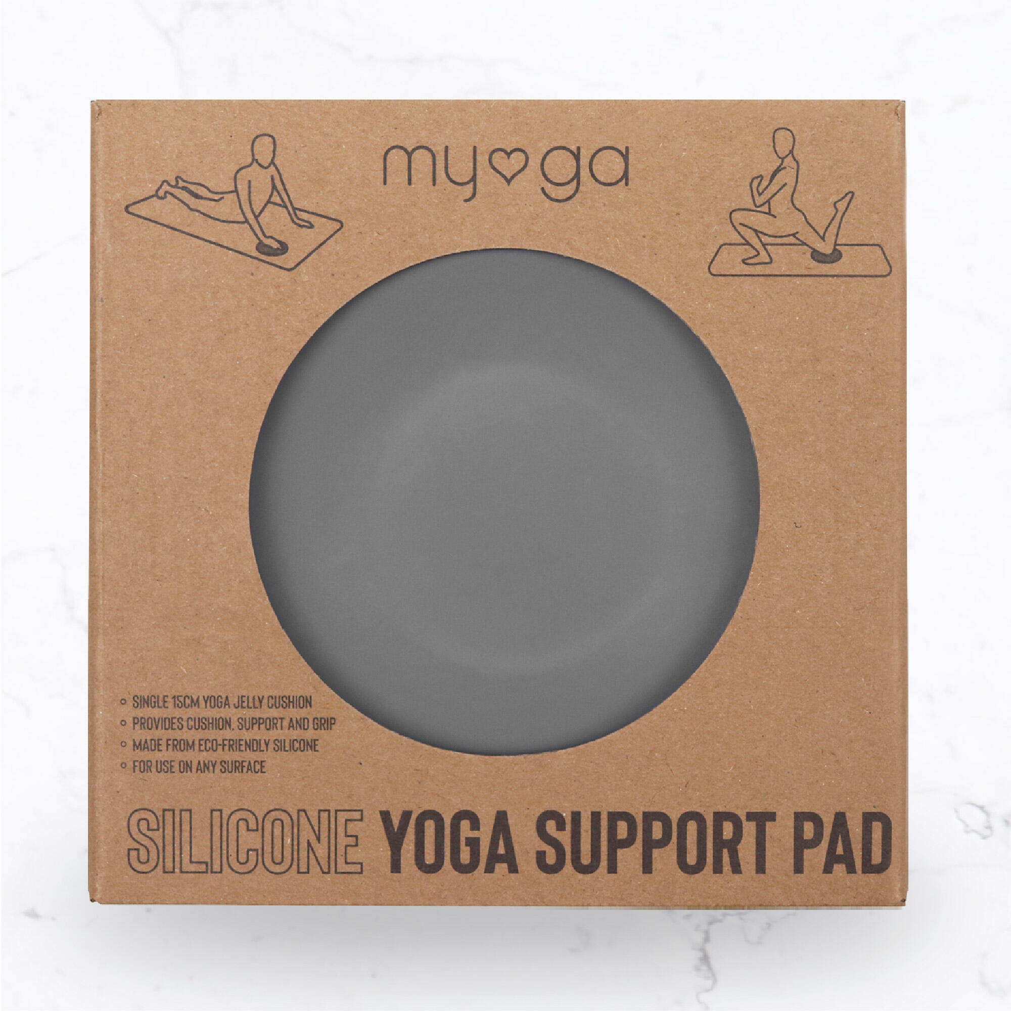 Pair of Yoga Jellies - Turquoise MYGA - Decathlon