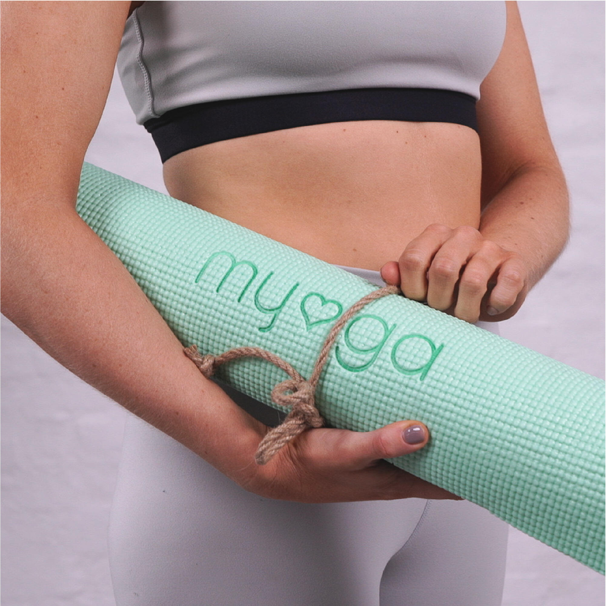 Myga Entry Level Yoga Mat - Sage 5/8