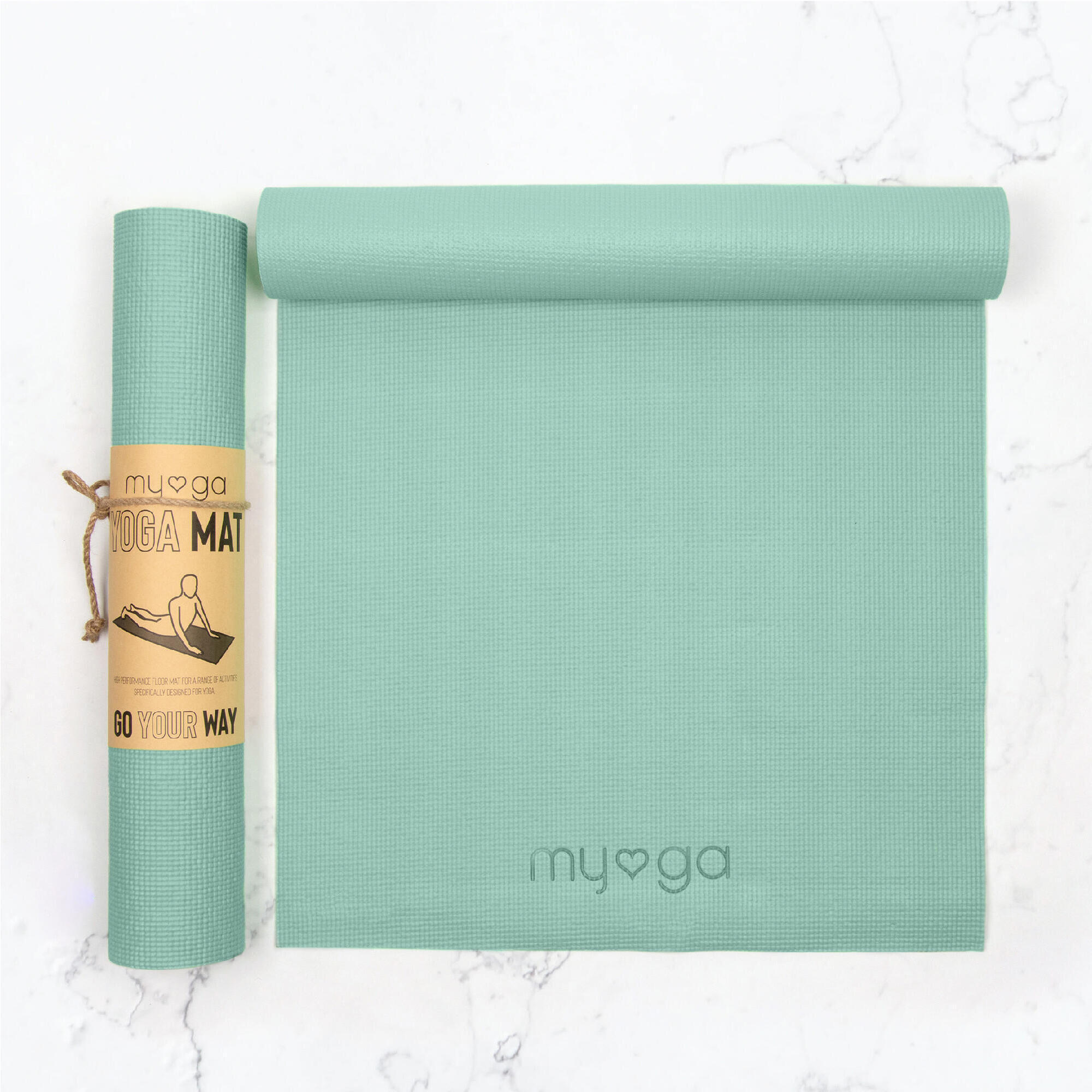 MYGA Myga Entry Level Yoga Mat - Sage