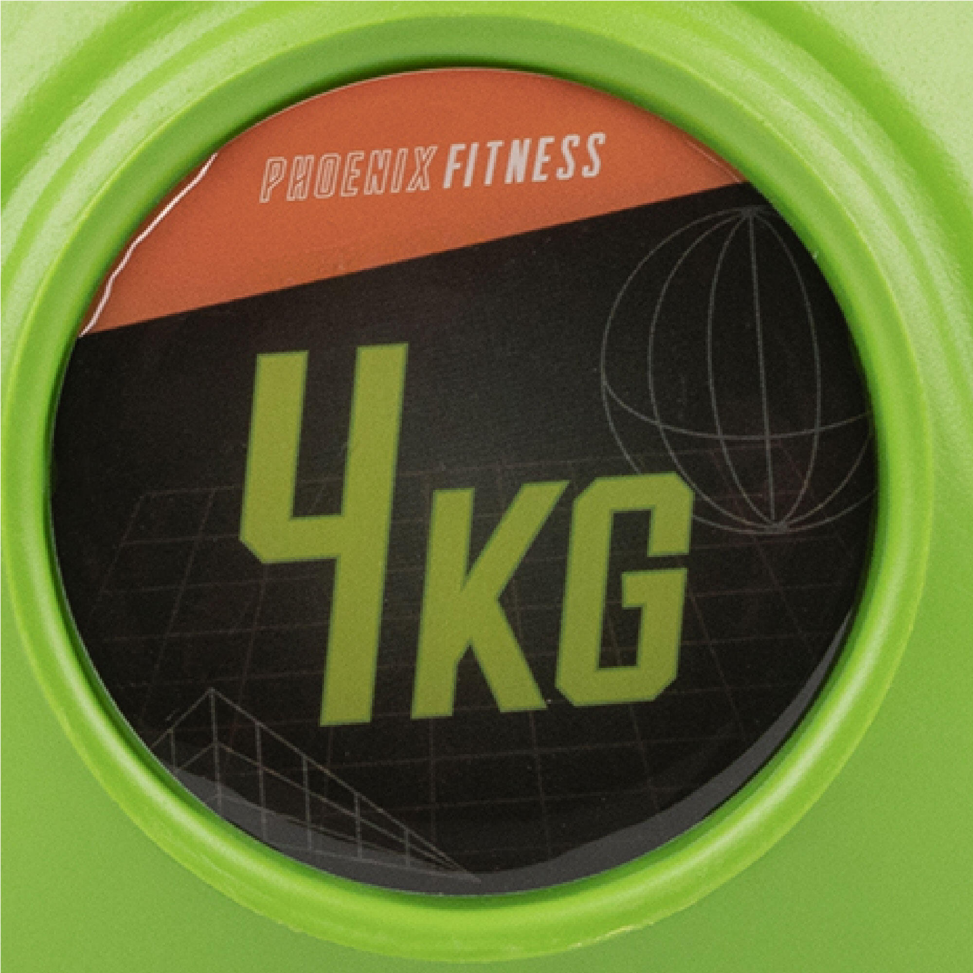 Phoenix Vinyl Kettlebell - 4kg 7/8