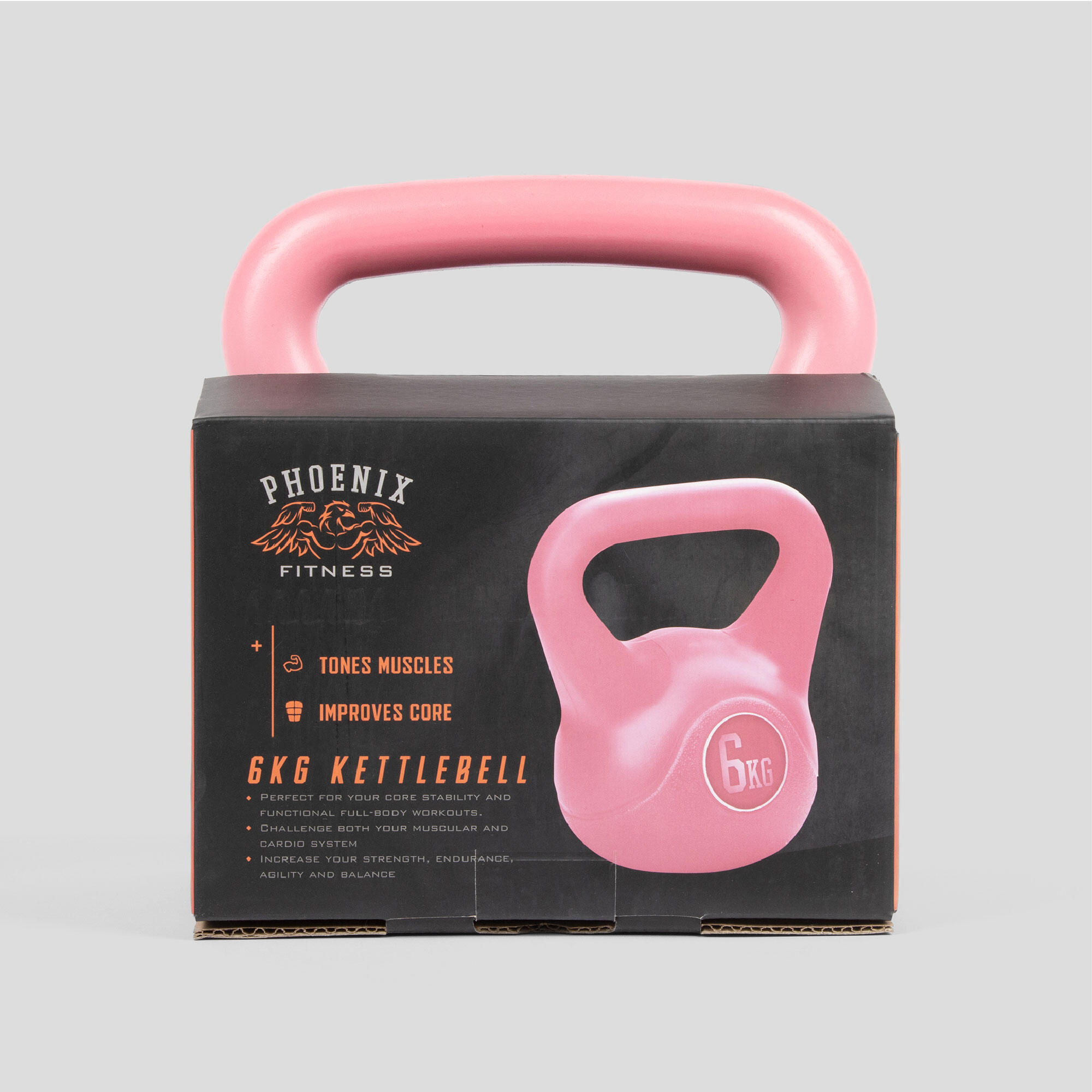 Phoenix PINK VINYL KETTLEBELL 4/7