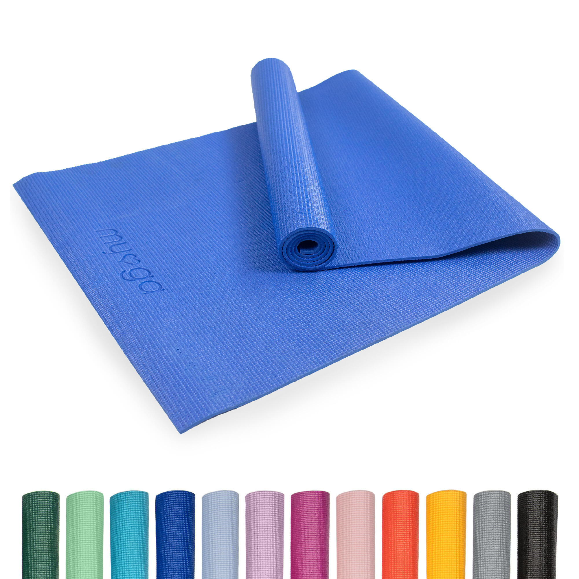 Myga Entry Level Yoga Mat - Royal Blue 2/7
