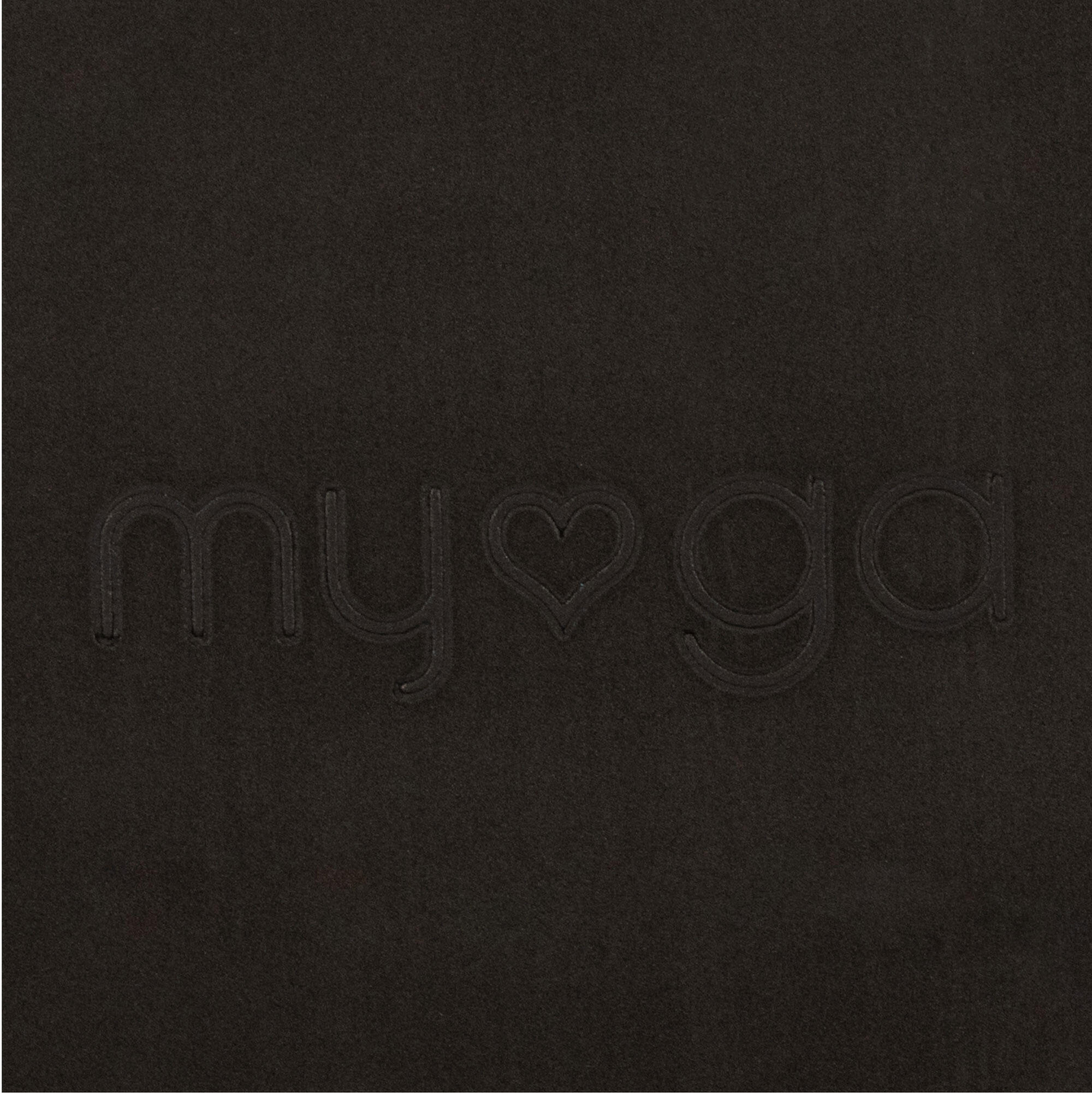 Myga Extra Large Foam Yoga Block - Black 7/8