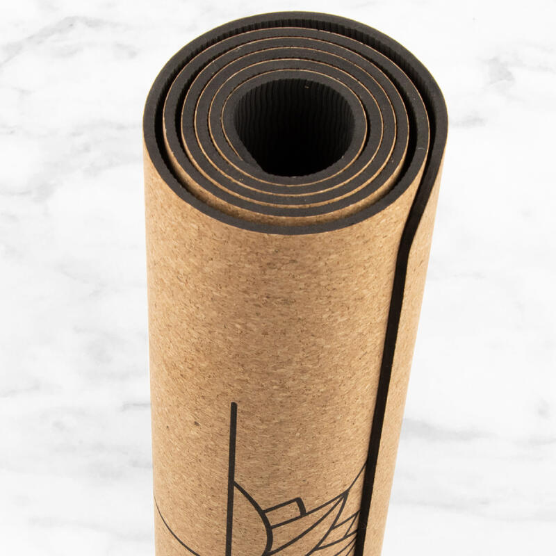 Myga Extra Large Alignment Cork Mat MYGA Decathlon