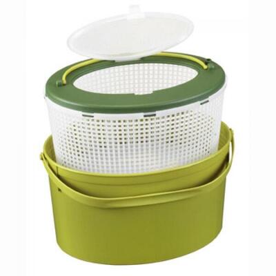 Lineaeffe Köderfischeimer oval grün 7 Liter