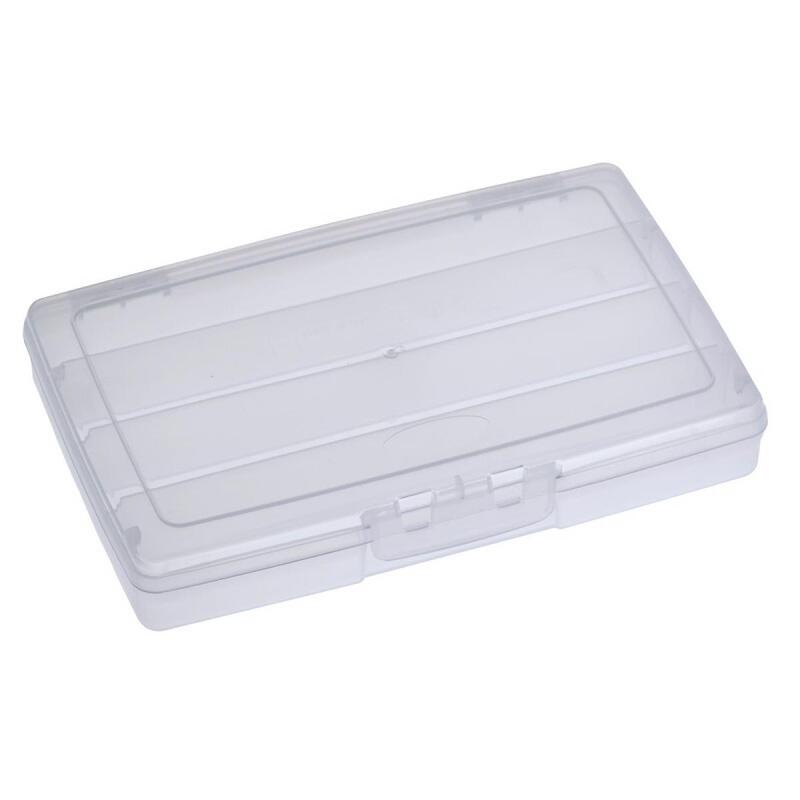 CUTIE PLASTICA PANARO, 7 COMPARTIMENTE FIXE, 24X15 CM