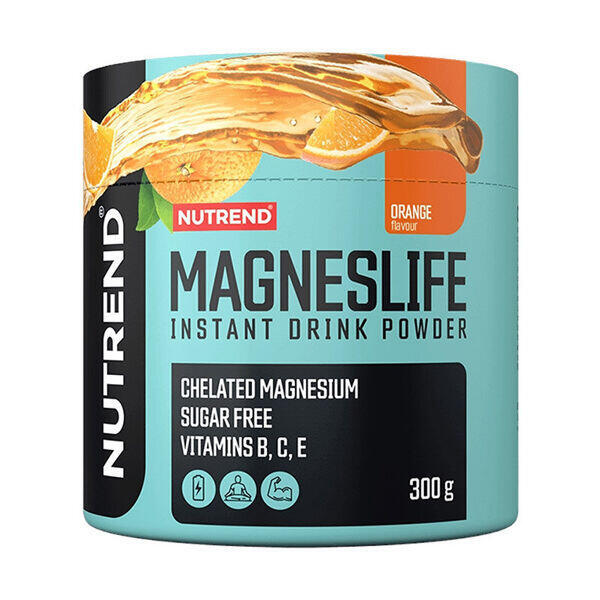 Magnez Magneslife Drink 300g pomarańcza witaminy aquamin