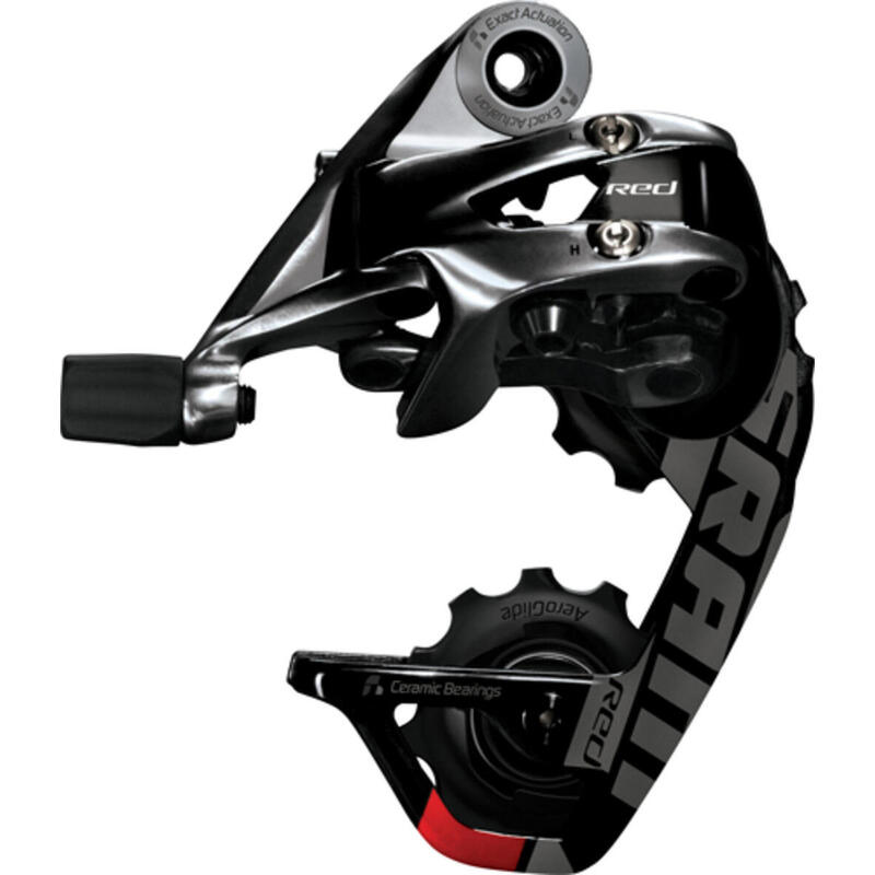 Achterderailleur New Red