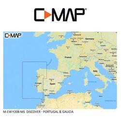 C-MAP DISCOVER M-EW-Y208-MS Portugal & Galicia