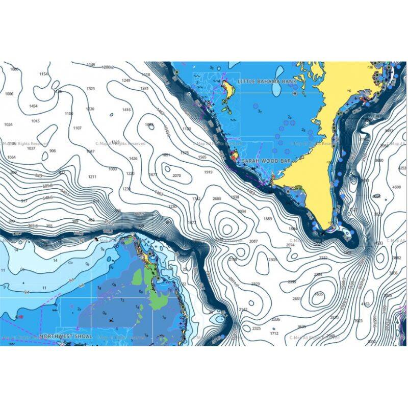 Carta nautica del Golfo di Biscaglia