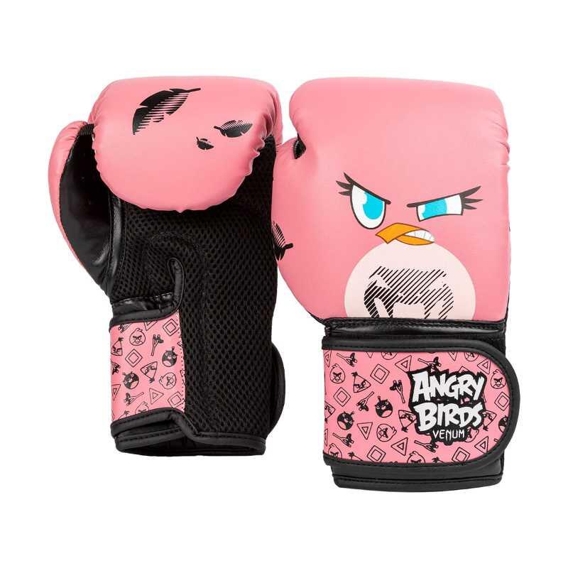 憤怒鳥兒童PU材質拳擊手套 - 粉紅色