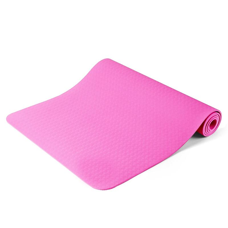 Saltea yoga cu geanta cadou, 3 culori-pink