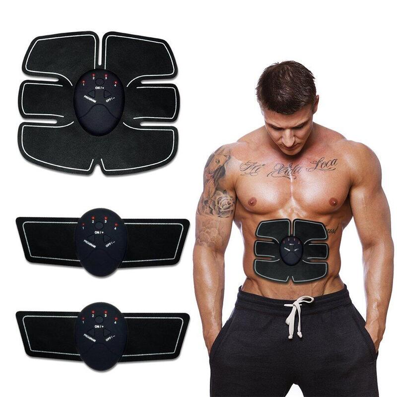 Aparat fitness cu electrostimulare pentru abdomen, brate si picioare