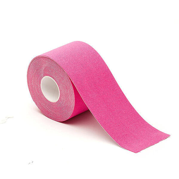 4 buc banda kinesiologica, diferite culori-roz