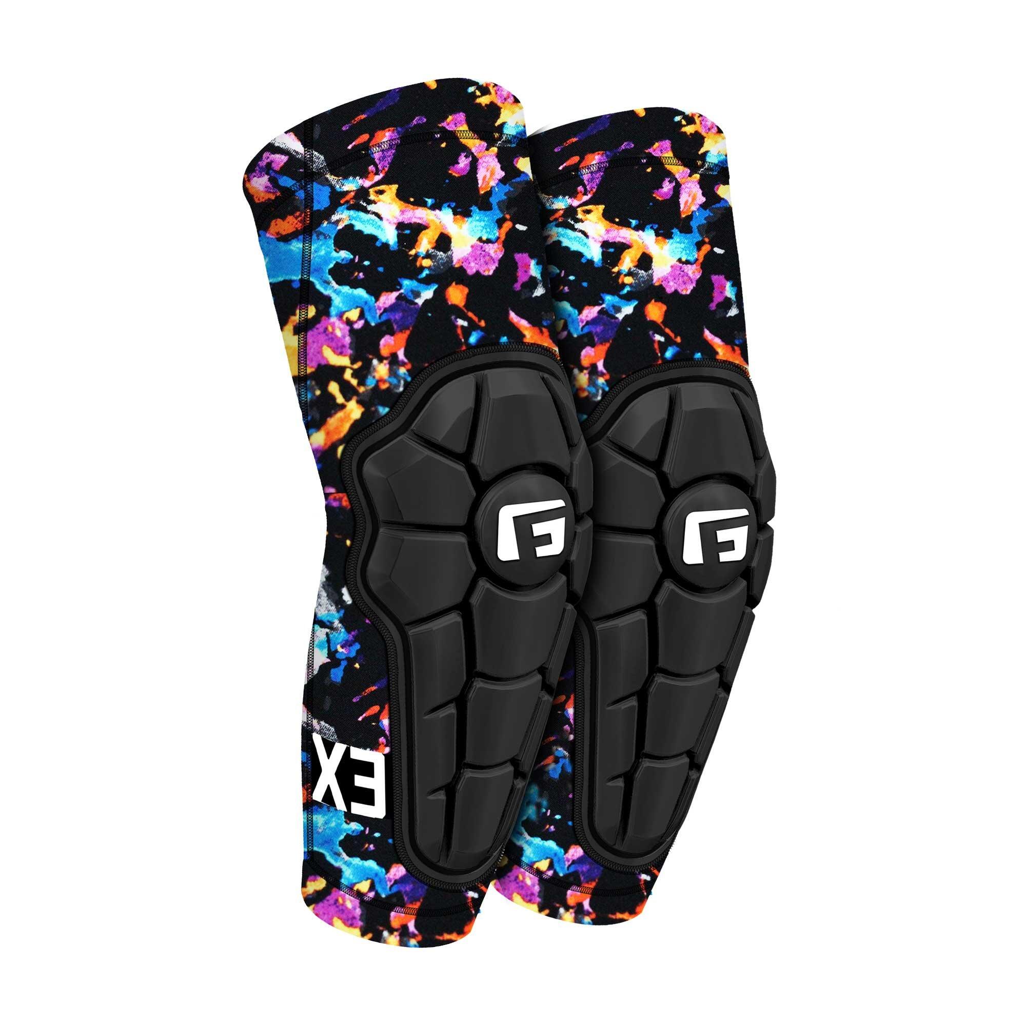 G-Form Protection Youth Pro-X3 Elbow Guard Fun Drip 1/4