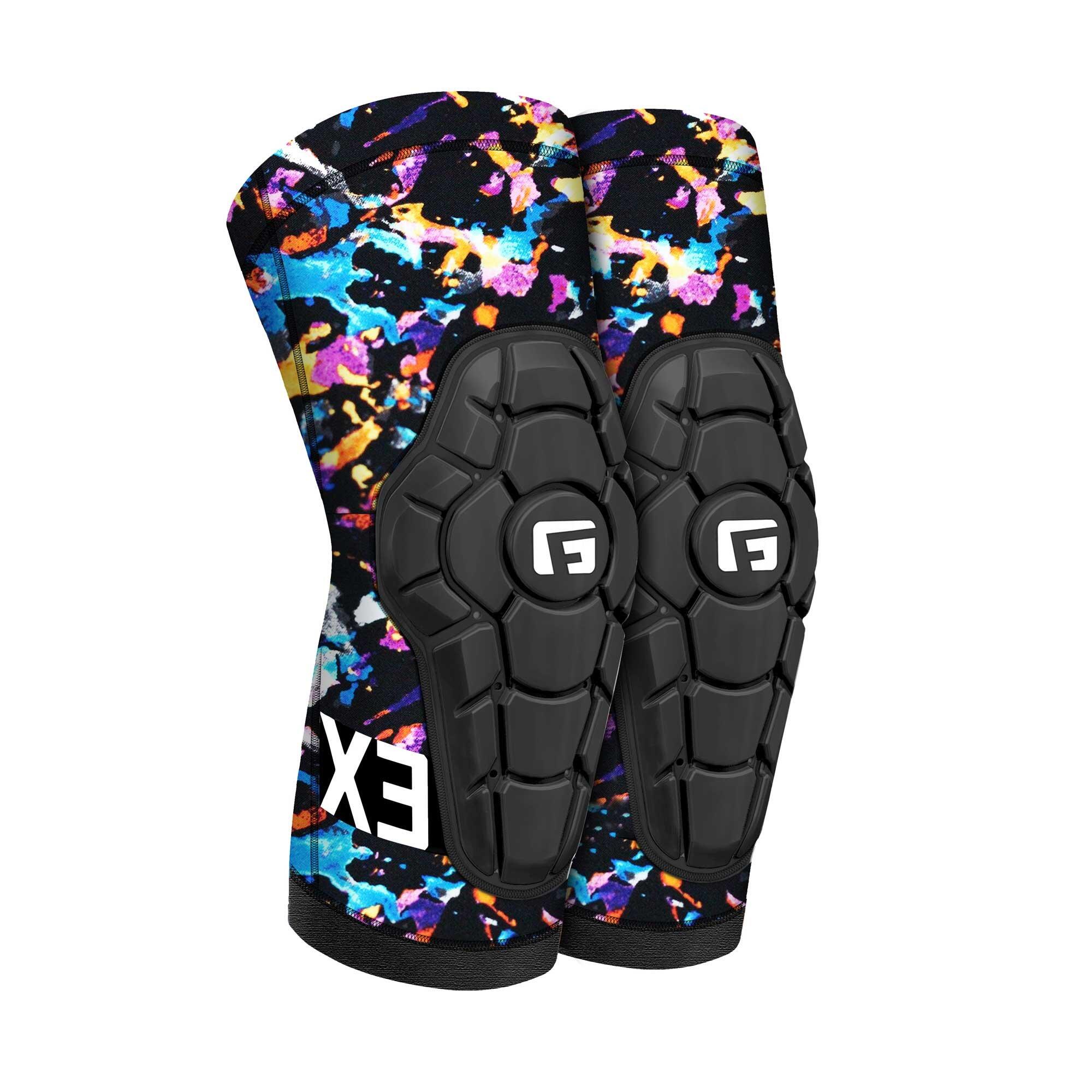 G-Form Protection Youth Pro-X3 Knee Guard Fun Drip 1/4