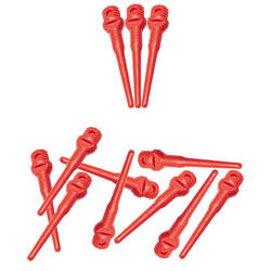 ≈1000 POINTES DE FLECHETTES PLASTIQUES ( SOFT TIP) Rouge - 25 mm