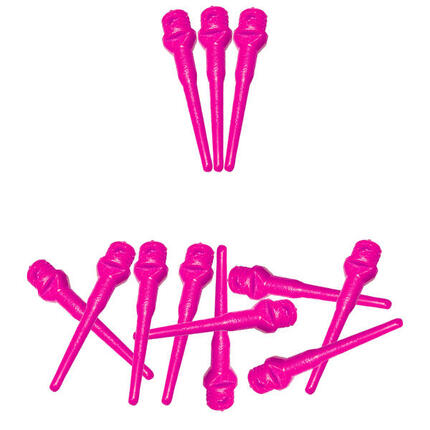 ≈1000 POINTES DE FLECHETTES PLASTIQUES ( SOFT TIP) Rouge - 25 mm