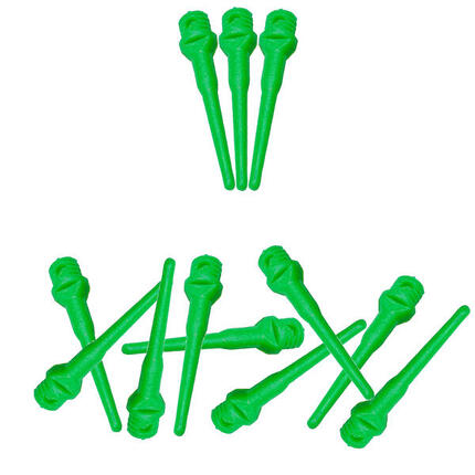 ≈1000 POINTES DE FLECHETTES PLASTIQUES ( SOFT TIP) Rouge - 25 mm