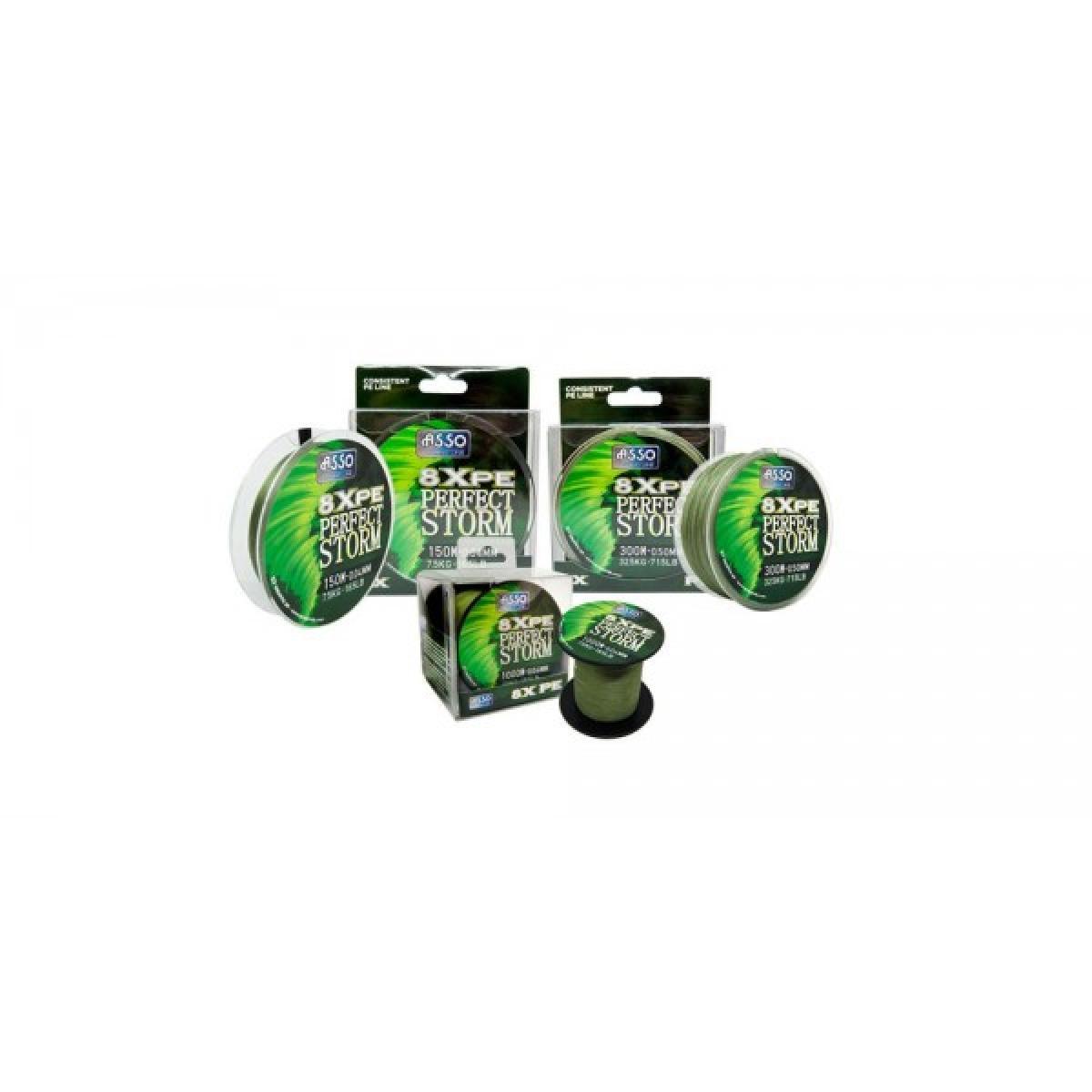 Filo trecciato Asso 8X PE PERFECT STORM- 150 mt 2/2