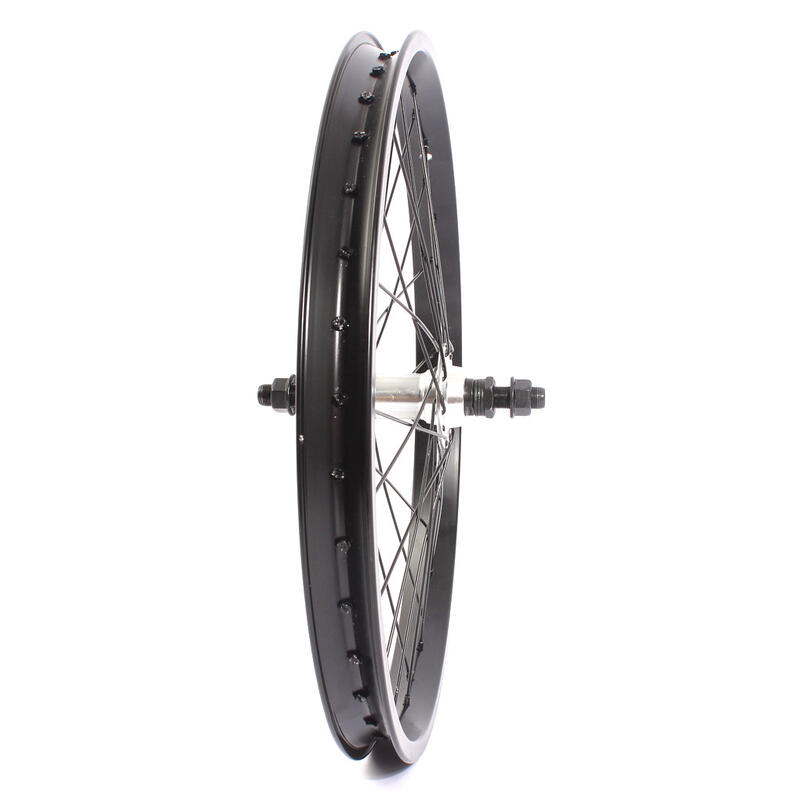 BMX HÁTSÓ KERÉK FEKETE 20" 14MM KHEBIKES