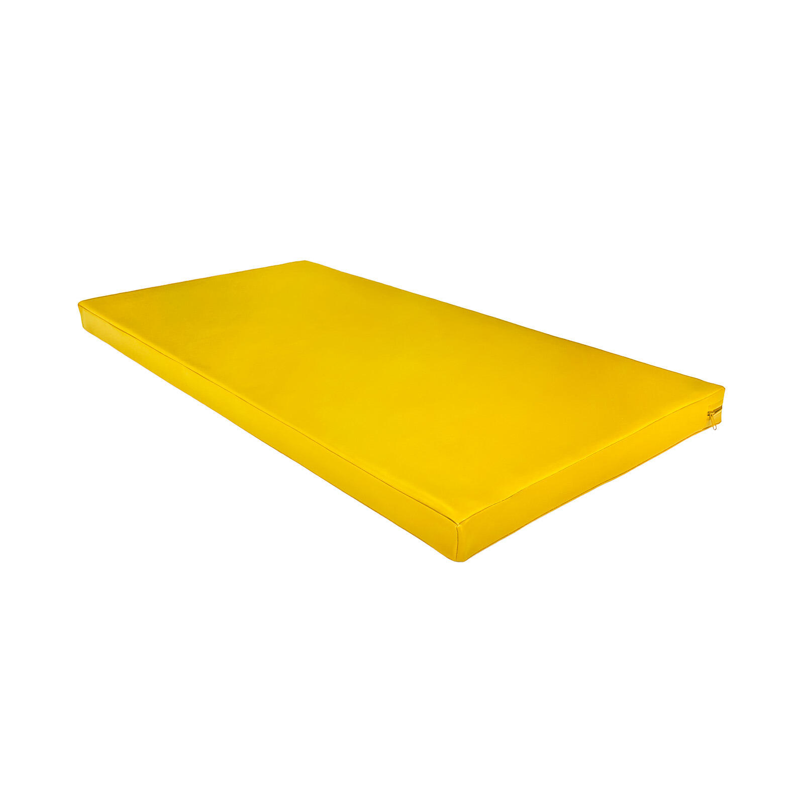 Materac gimnastyczny UNDERFIT 120 x 60 x 6 cm miękki żółty 3/8