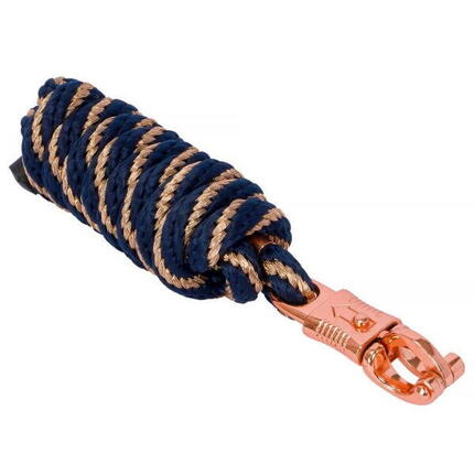 Führstrick für Pferde START HardRosegold PP 2m mit Panikhaken