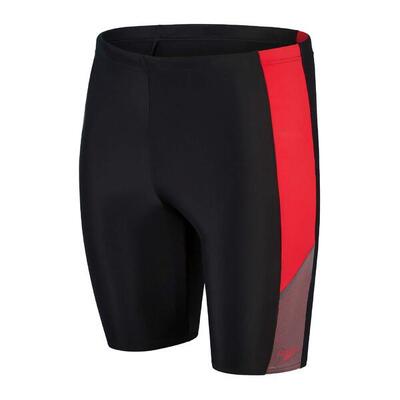 Speedo dive jammer - zwart/fed rood/duifgrijs - uk maat 26
