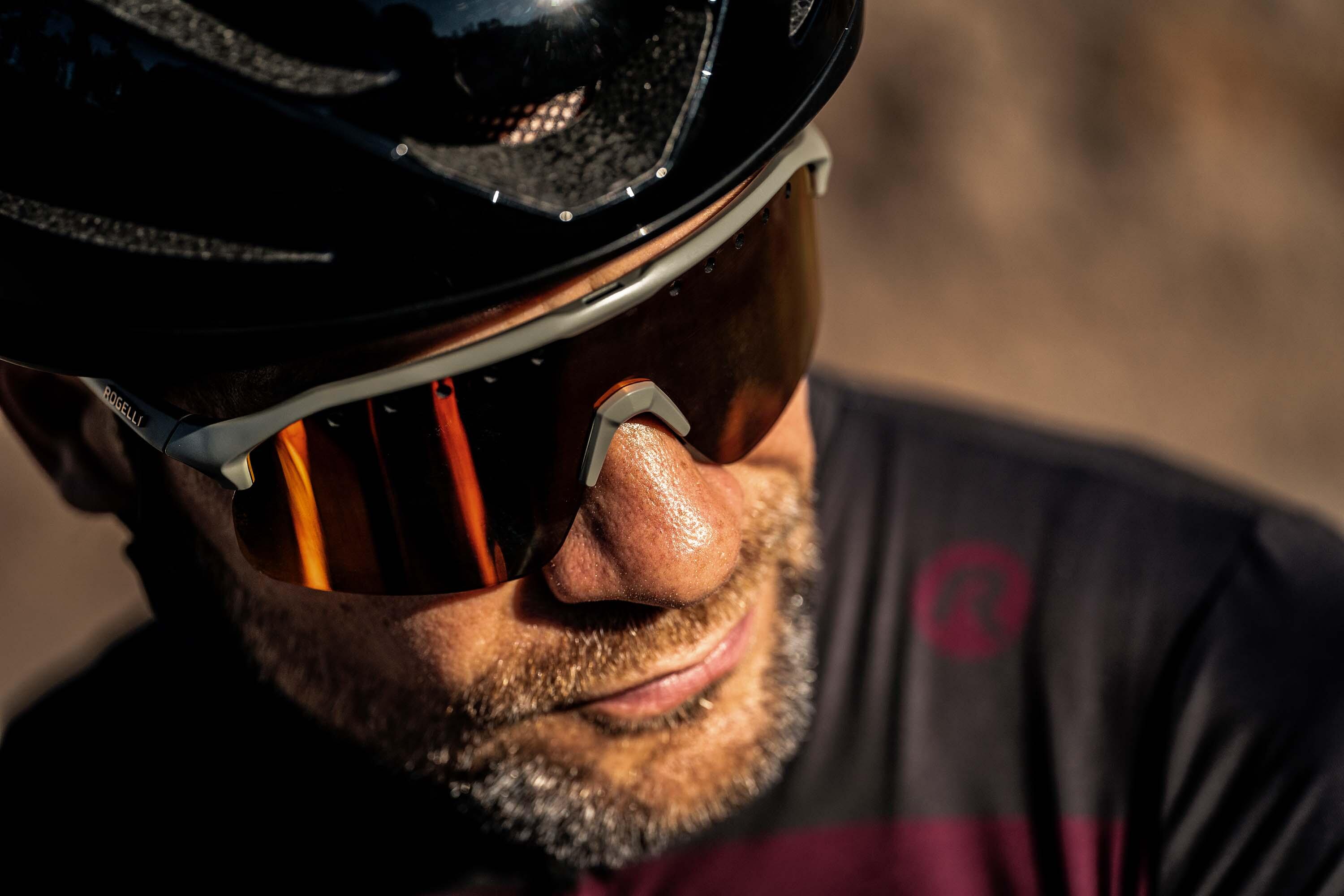 Fietsbril Wielrennen Heren en Dames - Categorie 3 - Grijs - Ventro 4/7