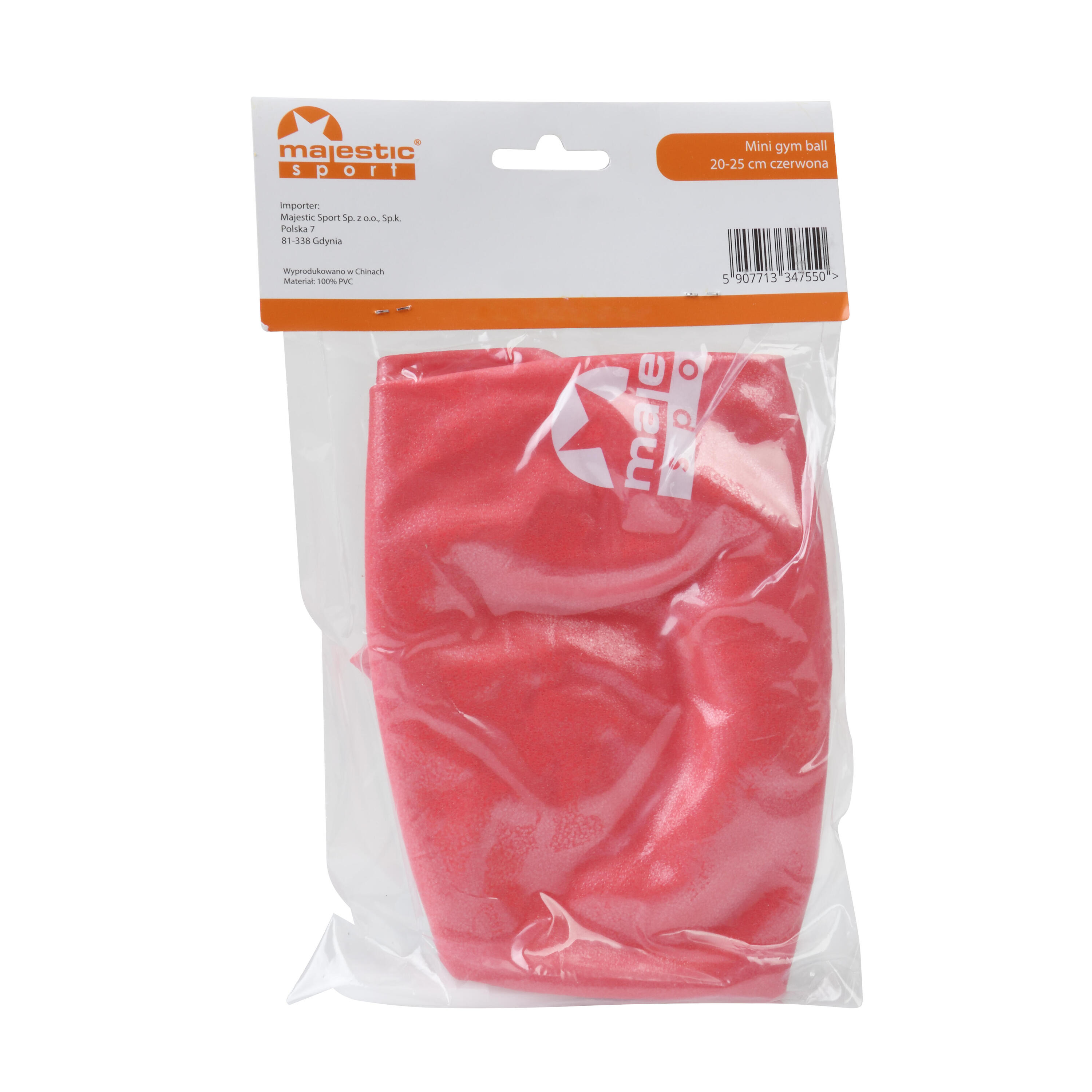 Piłka gimnastyczna do ćwiczeń fitness Majestic Sport MiniGYMball 25 cm 6/6
